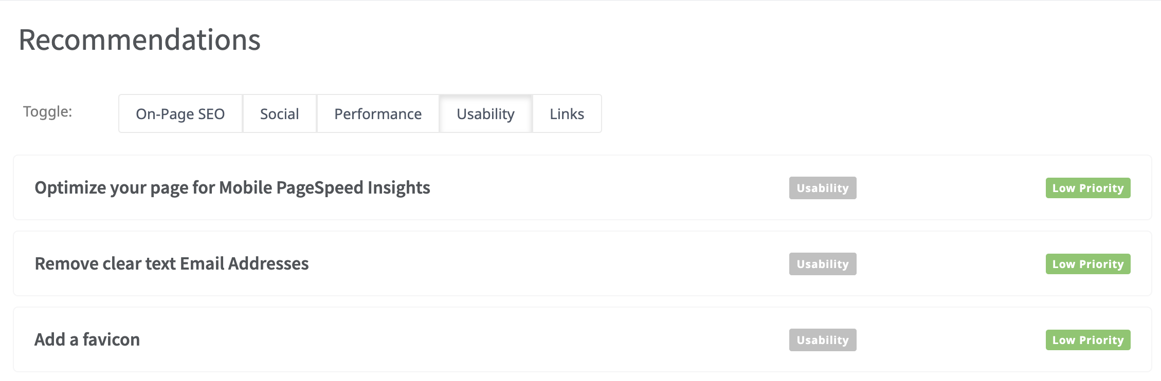 SEO Test Free free website seo checker - free website audit - seo test - website score results - usability - kwayse