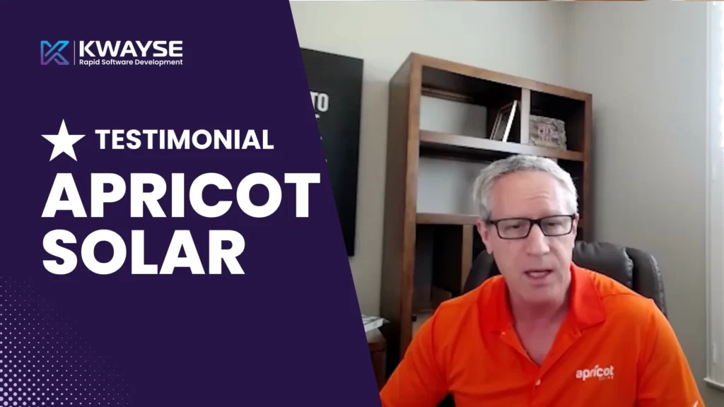 Kwayse Custom Software development agency london UK Bubble development agency UK - Case Study Apricot