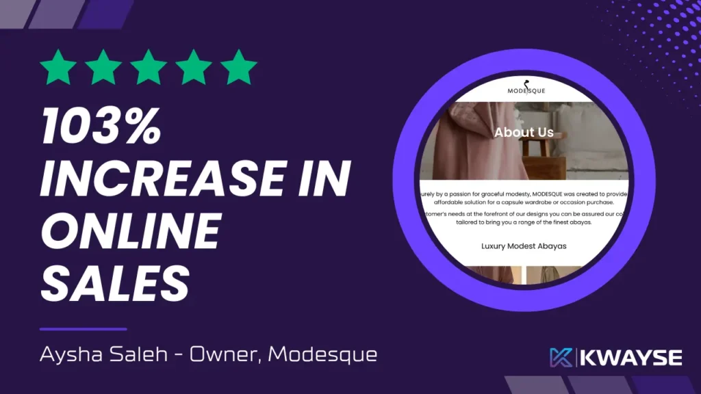 modesque ecommerce seo agency london uk dubai seo - kwayse seo company - ecommerce SEO - img1 (1)