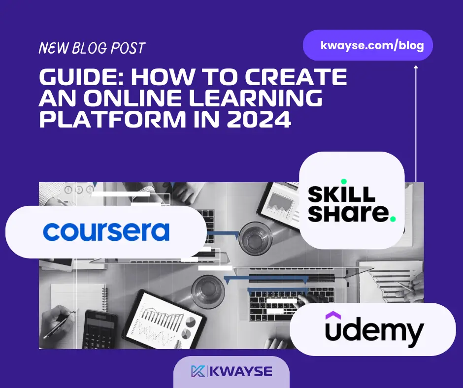 A guide explaining how to create an online learning platform