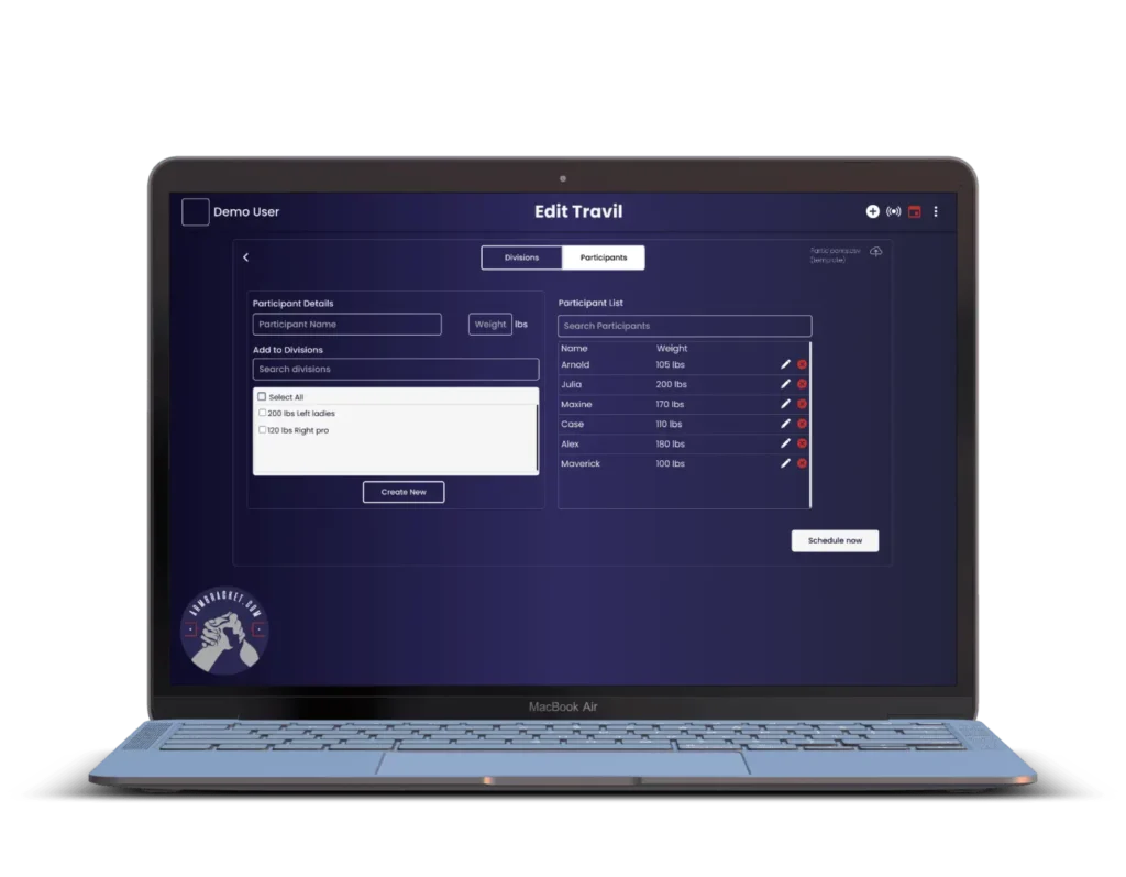 bubble.io example: Arm Bracket is a web app created with bubble by Kwayse